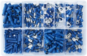 Assorted Blue Electrical Terminals | Qty: 400 - 