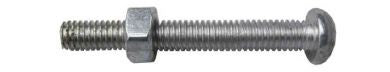 M5 x 25 Machine Screws & Nuts (100 prs) - 