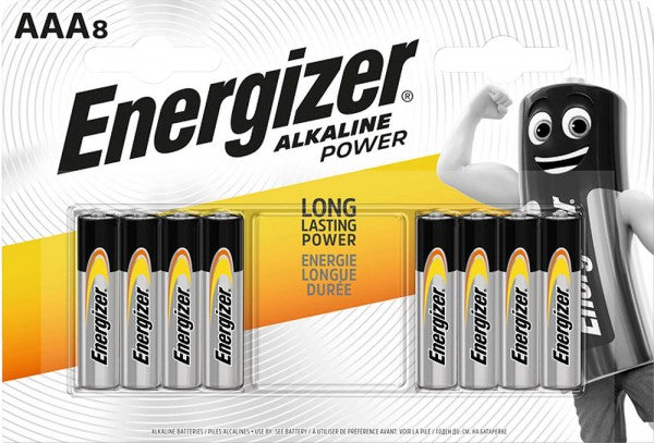Energizer AAA Battery/Batteries (8 pack) - 