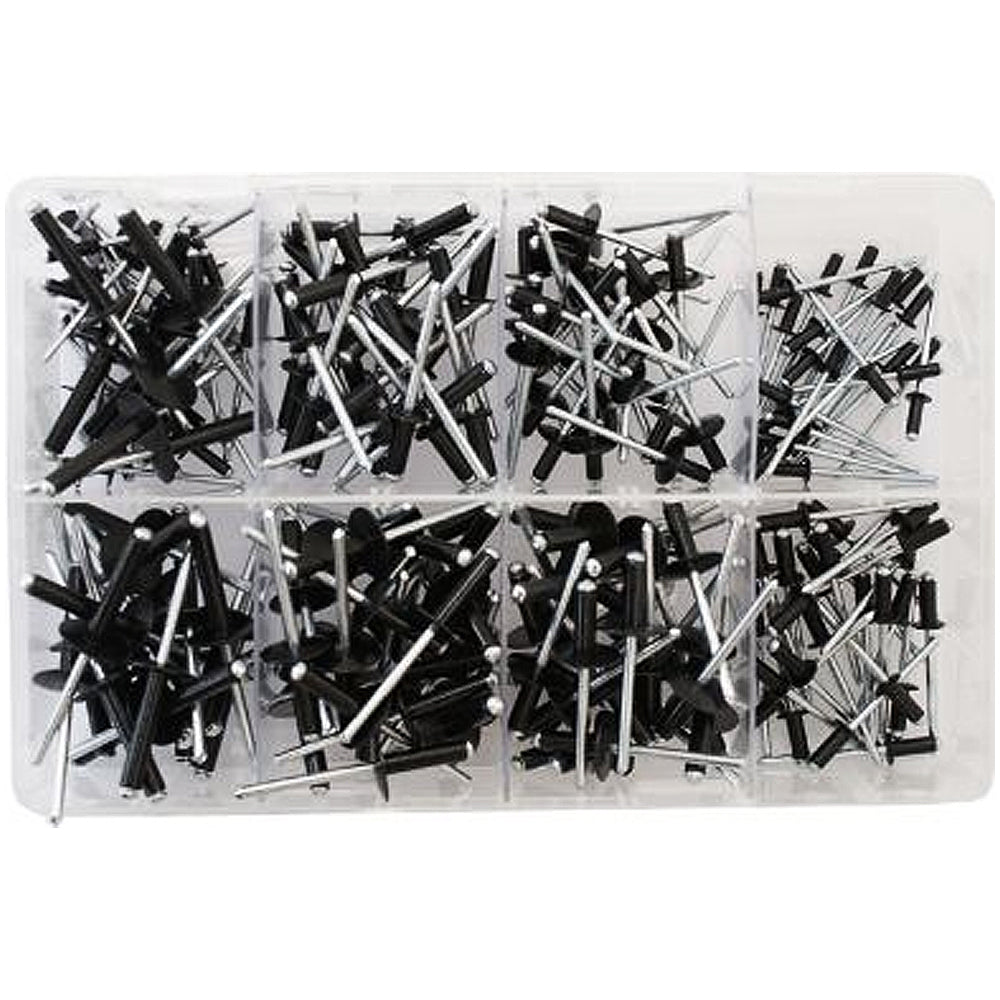 Assorted Black Rivets | Qty: 200 - 