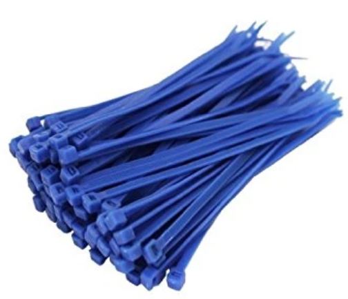 Buy Blue Cable Ties | 370mm x 4.8mm | Qty 100 -  for sale
