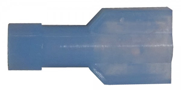Blue Male Lucar Type Terminal 6.3mm - Qty 100 - 
