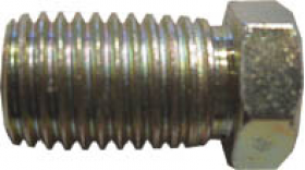 Brake Pipe Nuts 10mm x 1.25mm | FULL THREAD MALE | Qty: 50 - 