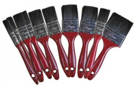 Pack of Assorted Quality Paint Brushes (10) - 