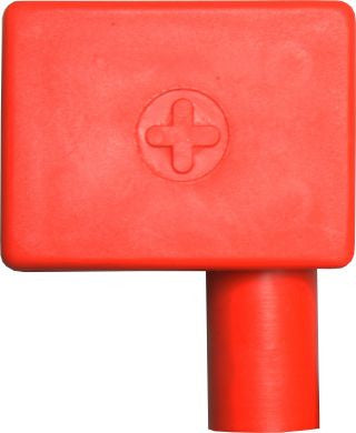 Battery Terminal Cover | Red Flag Left | Qty: 10 - 