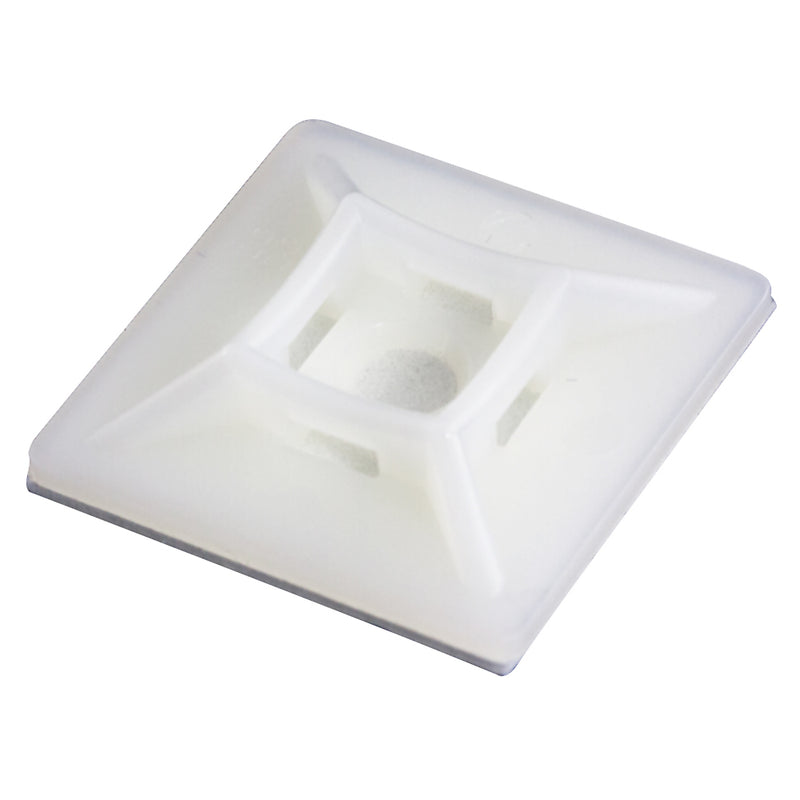 Buy Adhesive Cable Ties Anchor 4.8mm White -  for sale