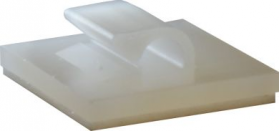 Adhesive Cable Clips Nylon 5mm | Qty: 100 - 