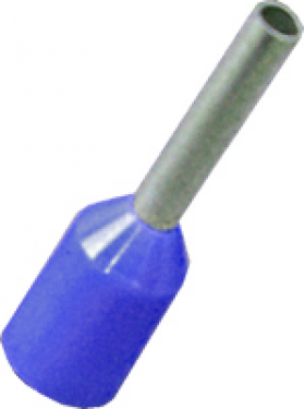 Cord End | 2.5mm² Blue | Qty: 100 - 