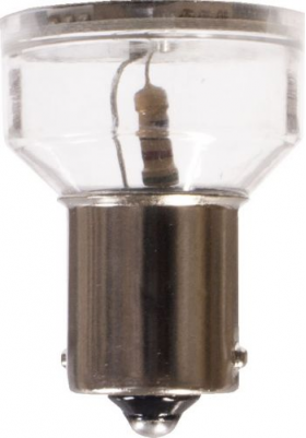 LED Bulb No. 382 | 6 LED - Red 12v | Qty: 2 - 
