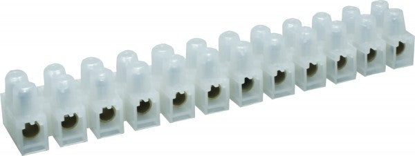 Buy Connector Strips 10 Amp (Black/White) - Qty 10 -  for sale