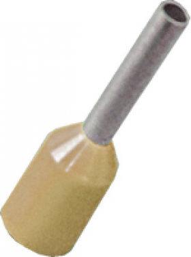 Buy Cord End | 35.0mm² Beige | Qty: 100 -  for sale