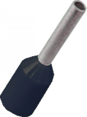 Cord End | 25.0mm² Black | Qty: 100 - 