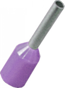 Buy Cord End | 0.25mm² Violet | Qty: 100 -  for sale