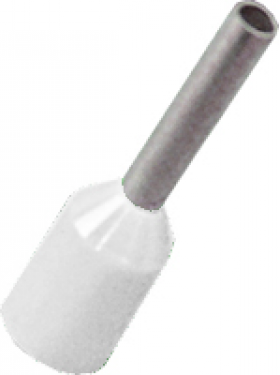 Cord End | 0.75mm² White | Qty: 100 - 