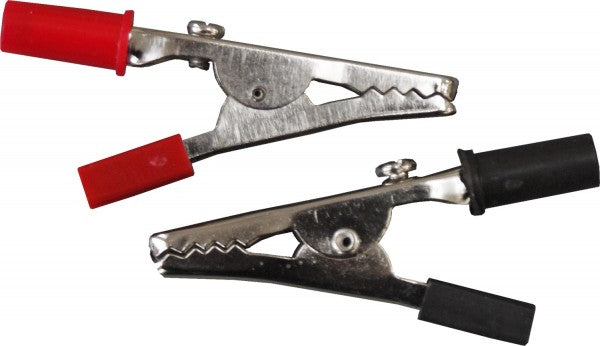 Insulated Crocodile Clips 5 Amp (50) - 