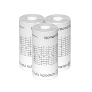 Digital Tachograph Paper Rolls / Pack of 3 - 