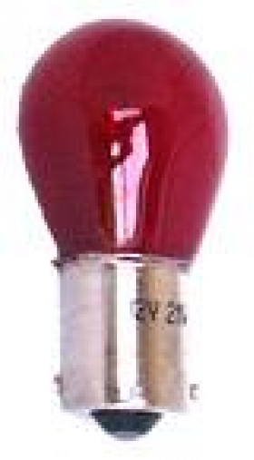 Red Flasher Car Bulbs 12v 21w | No. 382-R | Pack of 10 - 