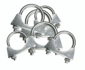 Assorted Exhaust Clips 28-45mm | Pack of 40 - 