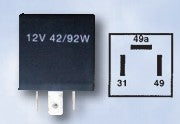 Flasher Unit (12v) - 3 Pin Electronic - 