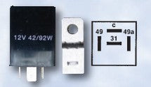 Flasher Unit (12v) - 4 Pin Electronic - 