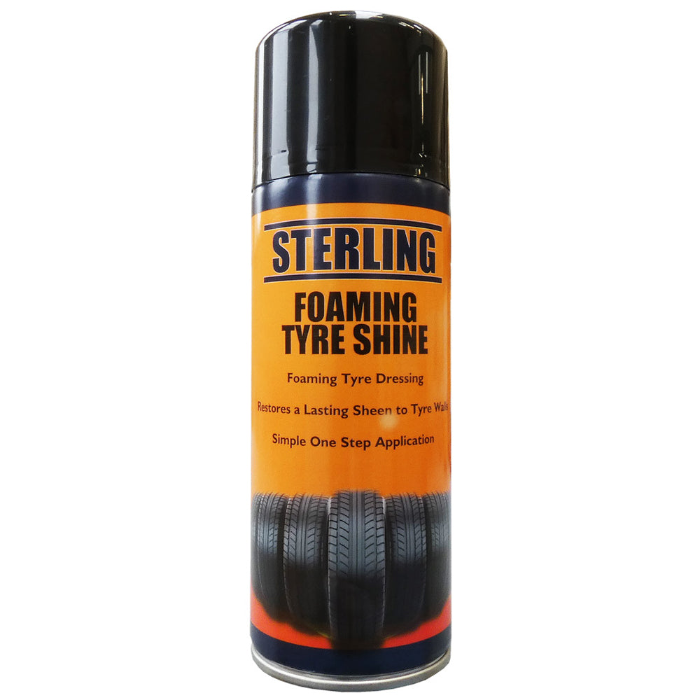 Foaming Tyre Shine Aerosol Spray | 400ml - Aerosols