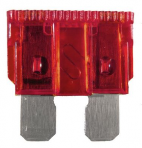 Blade Fuses 10 Amp Red | Pack of 50 - 