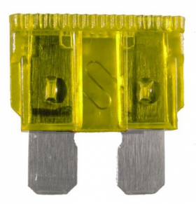 Blade Fuses 20 Amp Yellow | Pack of 50 - 