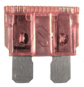 Blade Fuses 4 Amp Pink | Pack of 50 - 