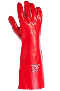 PVC Gauntlet Red - 