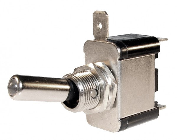 Buy Heavy Duty Green LED Illuminated On/Off Metal Toggle Switch UK