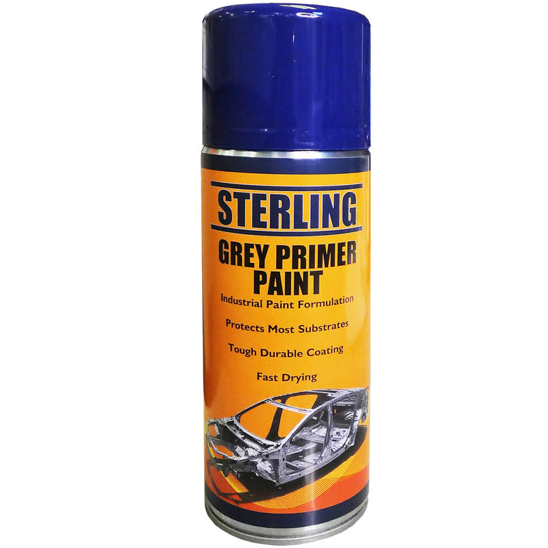 Buy Grey Primer Spray Paint Aerosol | 400ml - Aerosols for sale