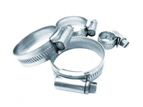 Assorted Stainless Steel Hose Clips | Qty: 30 - 