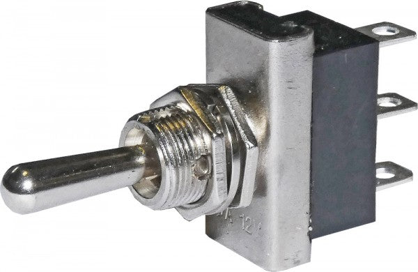 Heavy Duty Toggle Switch - Flash/Off Metal - 