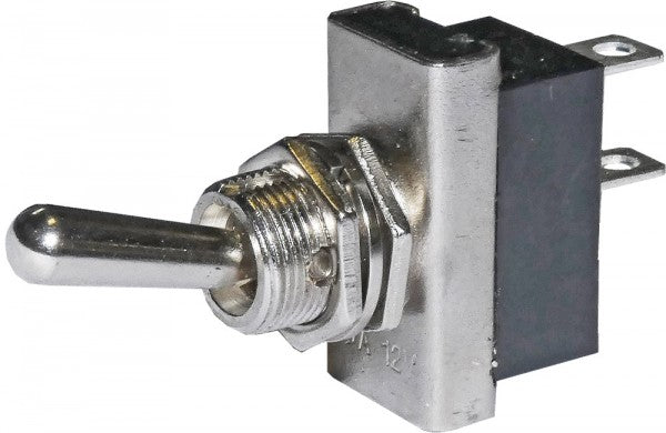 Heavy Duty Flash/Off Metal Toggle Switch - 