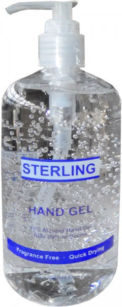 Hand Sanitiser Gel (500ml Pump Bottle) - 