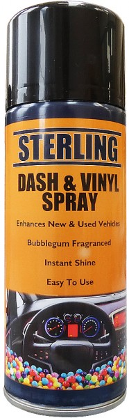 Buy Dash & Vinyl Aerosol/Spray (400ml)(Bubblegum Scented) -  for sale