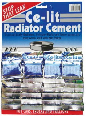Card of Ce-Lit Radiator Cement (24) - 
