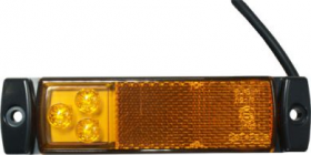 LED Utility Button Lamp (Amber) - 