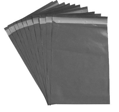 Grey Mailing Bags 6 x 9 inch (Qty 100) - 