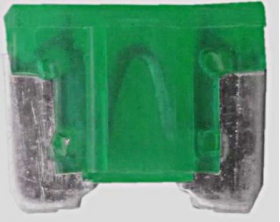 Micro Blade Fuses 30 Amp (Green) Pack of 25 - 