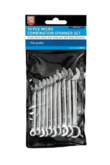 Micro Spanner Set / 10 Piece - 