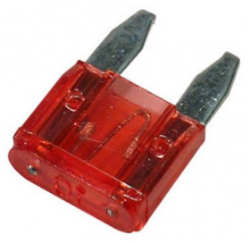 MINI Blade Fuses | 10 Amp, Red | Pack of 50 - 