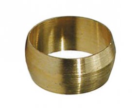 3/8" brass olive