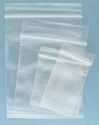 Box of Re-Sealable Polythene Bags (6") - Qty: 1,000