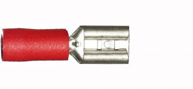 Red Female Spade 4.8mm/0.5 - Qty 100 - 