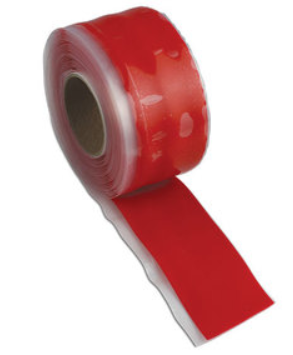 Silicone Compression Tape - Red | 3m Roll - 