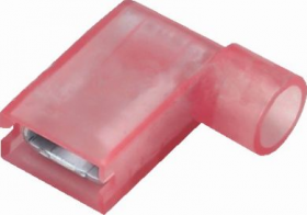 Red Flag 6.3mm Crimps Terminals | 100 Pack - 