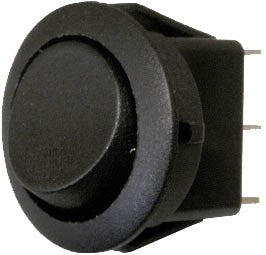 On/Off Round Rocker Switch - 