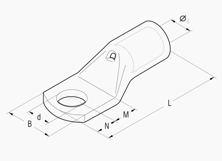 Copper Tube Terminals - 240mm² Cable Size | Qty: 10 - 