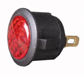 L.E.D Warning Light | 12v - Red - 